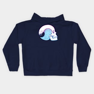 Skull Wave Kids Hoodie